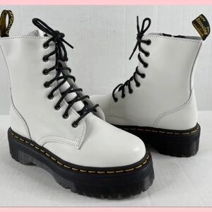Dr Martens Women Boots Jadon Platform White 7